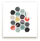 Hexagon II Art Prints
