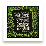 Summer Sonnet Art Prints