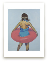 Violet Intertube 1 Art Prints