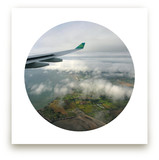 Dublin to Heathrow Art Prints