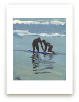 Surf lesson, Venice Beach Art Prints