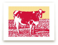Petaluma Cow Art Prints