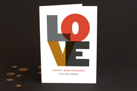Love Anniversary Greeting Cards