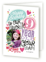 Celebrate Our Favorite Kids Birthday Greeting Cards
