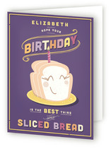 The Best Thing Since Sliced Bread Kids Birthday Greeting Cards