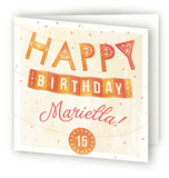 Fiesta! Kids Birthday Greeting Cards