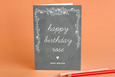 Chalkboard Greeting Cards
