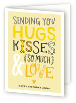 Doodle Words Greeting Cards