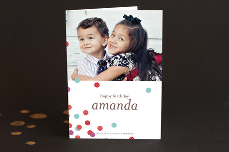 Confetti Scatter Greeting Cards