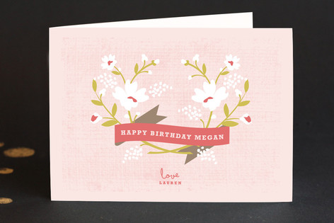 Merci Banner Greeting Cards