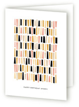 In A Row Greeting Cards
