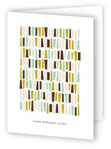 In A Row Greeting Cards