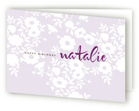 Vintage Eyelette w/out Photo Greeting Cards