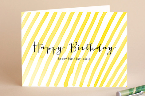 Stripey Greeting Cards