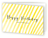 Stripey Greeting Cards