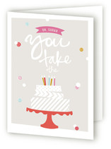 Washi Tape Birthday Cake Greeting Cards