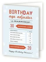 Age Adjuster Greeting Cards