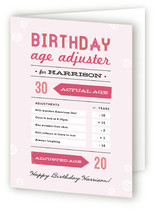 Age Adjuster Greeting Cards