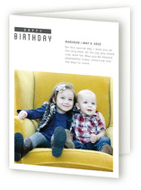 The Minimal Birthday Greeting Cards