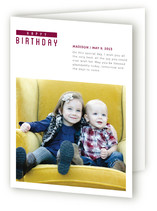 The Minimal Birthday Greeting Cards