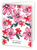 Flowing Florals Greeting Cards