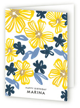Flowing Florals Greeting Cards