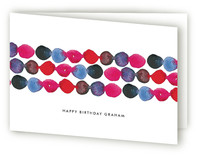 Watercolor Flowing Dots Greeting Cards