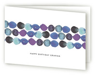Watercolor Flowing Dots Greeting Cards