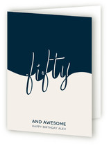 Fifty and Awesome Greeting Cards