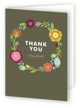 Garden Party Adult Thank You Greeting Cards