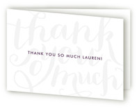 Chic Graffiti Adult Thank You Greeting Cards