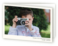Vintage Photograph Adult Thank You Greeting Cards