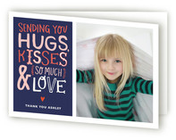 Doodle Words Photo Adult Thank You Greeting Cards