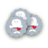 Me-Hearty Large Stickers