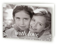 With Love Valentine's Day Greeting Cards