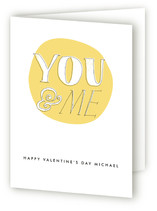 You and Me Valentine's Day Greeting Cards