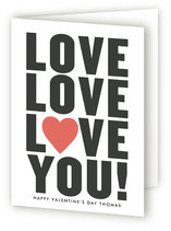 Love You! Valentine's Day Greeting Cards