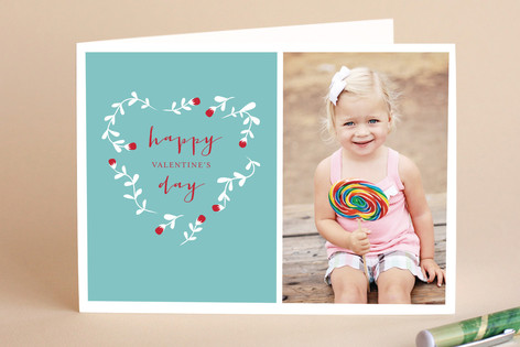 Blossoming Valentine's Day Greeting Cards