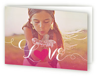 Sunset Valentine's Day Greeting Cards