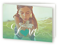 Sunset Valentine's Day Greeting Cards