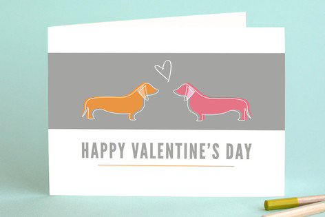 Puppy Love Valentine's Day Greeting Cards