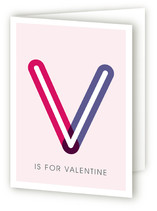 V is for Valentine Valentine's Day Greeting Cards