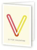 V is for Valentine Valentine's Day Greeting Cards