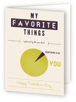 Favorite Infographic Valentine's Day Greeting Cards