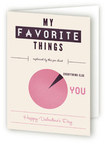 Favorite Infographic Valentine's Day Greeting Cards