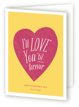 Til Forever Valentine's Day Greeting Cards