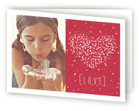 Stardust Valentine's Day Greeting Cards
