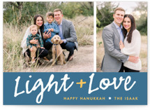 Light Love Hanukkah Cards