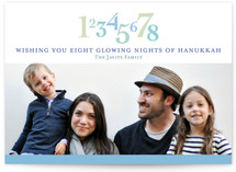 Eight Glowing Nights Hanukkah Cards