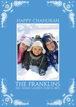 Lia Hanukkah Hanukkah Photo Cards, by Wiley Valentine